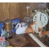 Image 13 : Small Collectibles Including: Coins, Cosmo Alarm Clock 6 T, Ceramic S&P Shakers and More!