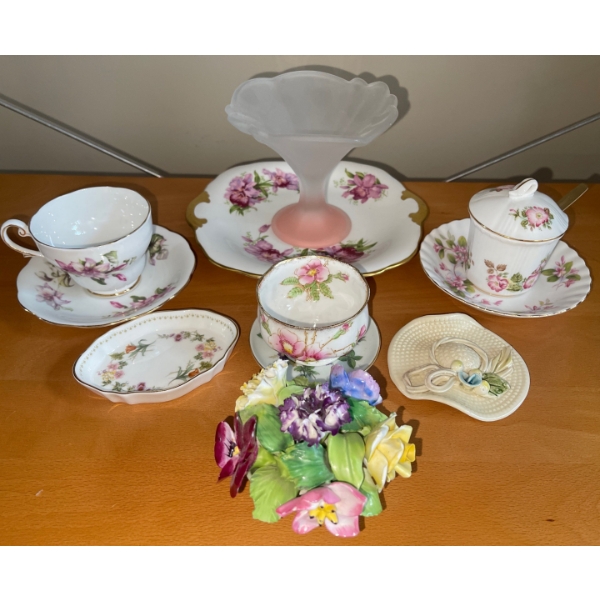 Collection Of Floral Art Pieces & More