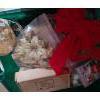 Image 2 : Bins and Box of Vintage Holiday Decor Including: Ornaments, Table Decor, Claus Figurines and More!
