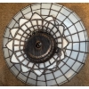 Image 2 : Tiffany Style Lamp 550+ Pieces Of Glass - Needs to Be Installed