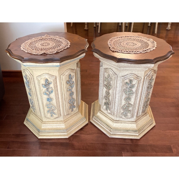 Pedestals - Painted Wood 19D x 23T