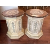 Pedestals - Painted Wood 19D x 23T