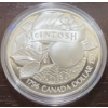 Image 2 : 1996 McIntosh Apple Proof Silver Dollar 92.5% Silver 25.175 Grams