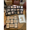 Image 1 : Lot of 16 Picture Frames in Various Sizes and Styles.Some New Some Vintage