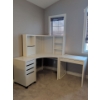 Image 1 : 3 Piece Modern Corner Desk - Ikea 'MICKE'