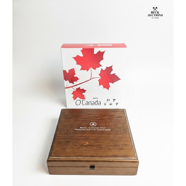   Royal Canadian Mint Wooden Box 