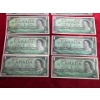 Image 4 : 1967 Canadian One Dollar Bills (9)