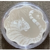 Image 2 : 2010 $15 Lunar Lotus Year of the Tiger Coin 92.5% Silver 26.29 Grams