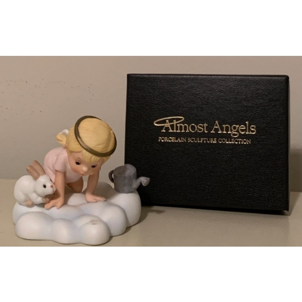 Franklin Mint Almost Angels Porcelain Figure - Love is Patient