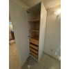Image 3 : Ikea Storage Cabinet With Shelving & Lock & Key 19.5W x 24D x 79H