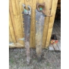 Image 1 : A Set Of Large Hand Saws 53" Long 