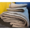 Image 4 : Two Comforters, Crochet Doilies, White Scarf, Games, and Clothing Hangers
