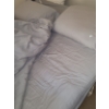 Image 2 : Mattress, Boxspring Platform 58 W, 82 D, 22 T, Bedding Included 