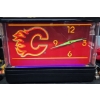 Image 1 : Calgary Flames LED Wall Clock