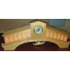 Image 1 : Hand-Made Wooden Bridge Clock 25 L, 11 T, 7 W