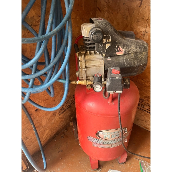 Compressor 20 gal with long house