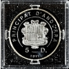 Image 1 : 2011 5 Diners Aguilla Daurada 99.9% Fine Silver Eagle Coin W/ Fabulous 15 Privy Mark - #1