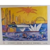 Image 2 : Framed Poster Titled "Sydney By Day" For The Sydney 2000 Olympic Games  40''IN WIDTH , 28''IN HEIGHT