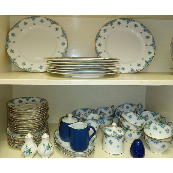 Fine Bone China Crown Staffordshire Dish Set & Serving Dishes  Made in England