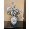 Image 1 : Decorative Antique Vase w/ Faux Florals 24T
