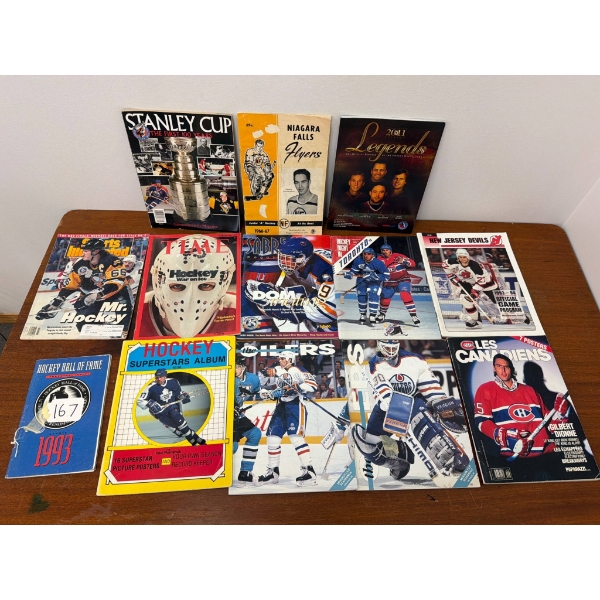 Hockey Magazines, Programs, and Memorabilia