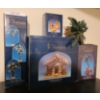 Image 1 : Fontanini Nativity Decor: Holy Family, Starter Nativity Set, Palm Tree Set & Well w Date Palm