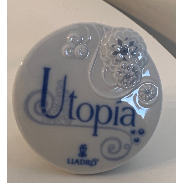  LLADRO  Porcelain 'Utopia' Plaque  - 4L, 4T 