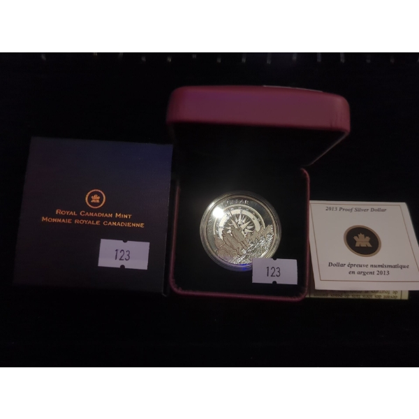 RCM 2013 The Canadian Arctic Expedition Proof Silver 99.99 Dollar 23.17g 