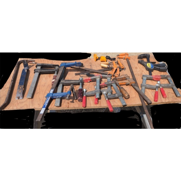Various Sized Clamps Collection & More 