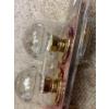Image 4 : Lovely NEW Gainsborough Crystal Door & Cabinet Knobs w/ Shell Hardware 