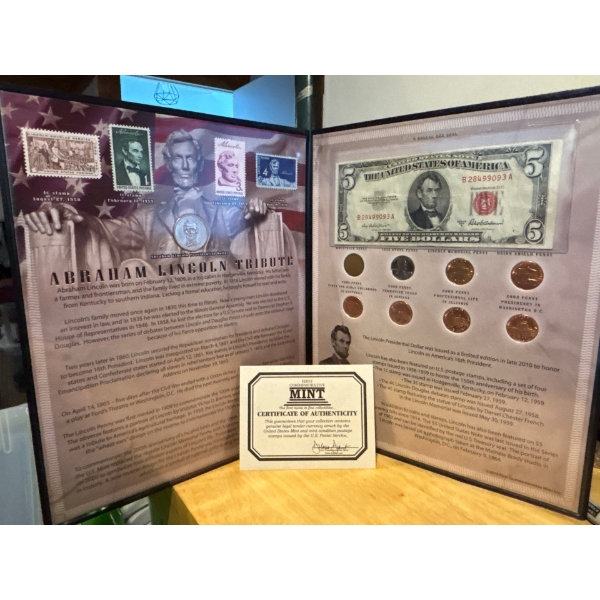 PRESIDENT'S TRIBUTE COLLECTION- , JEFFERSON AND LINCOLN