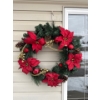 Image 2 : Heavy Duty Outdoor Deck Box w/ Holiday Wreath-Cushions Not Included