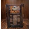 Image 1 : Vintage Phonola Console Radio with Wooden Cabinet and Art Deco Design