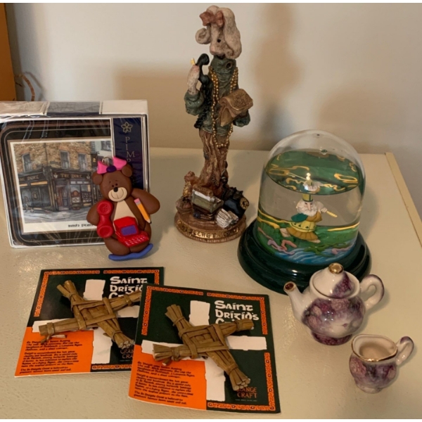 Miscellaneous Home - Saint Brigids Crosses, Coasters, Crown Ashton Mini China & More! 