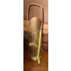 Image 3 : Vintage Brass Coal Scuttle & 5 Kan Brass Umbrella Stand Or Coal Hod- Entryway Decor