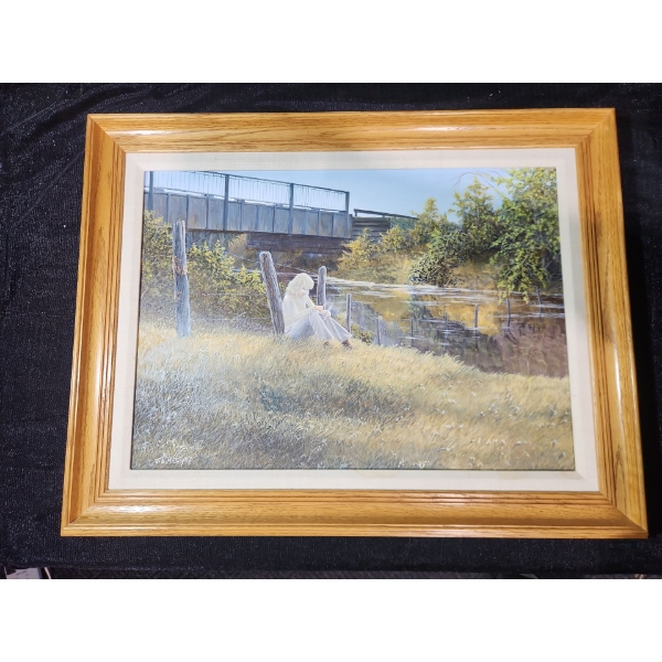 J. Macintyre Alberta Artist Original Painting
