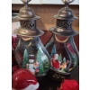 Image 4 : Plaster Angel Statue 12 T, 7 Diameter Base also Includes Globes 14 T and Other Christmas Decor