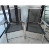 Image 2 : Two Seater Patio/Yard Table & Chairs ++ Two Folding Lawn Chairs( 38"diameter)