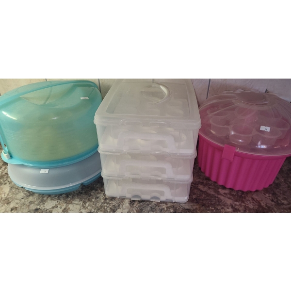 Cupcake Carriers and Deviled Egg Carrier