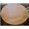 Image 6 : Wooden Kitchen Table w/ 4 Chairs (Worn) - Table Measures 42W, 29T 