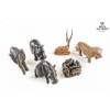 Image 2 :  Hand-Carved Wooden Figurines Of Various African Animals.
