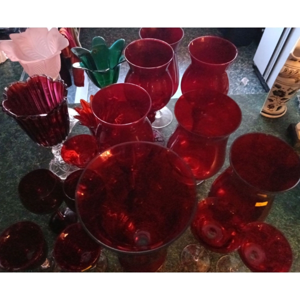 Cranberry Glass Collection