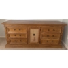 Image 1 : Vintage Oak Chest Of Drawers ft/ Dovetail Construction & Cane Webbing 72x19x32