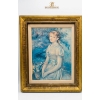 Image 2 : Portrait Of Irene Cahen d'Anvers 13''16''INCHES, sketch Of The Brabo Fountain 12''16''INCHES.
