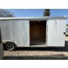 Image 5 : 2012 24Ft Continental Rec Vehicle Trailer Back and Sidedoor Entrance, Wood Interior with Shelving