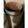 Image 2 : Four Large Fiber Drums with Metal Lids and Rims