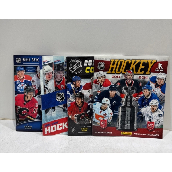 NHL Sticker Book and Card Game