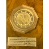 Image 2 : 'The Annunciation' Coin From the Catholic Commemorative Medal Society - Sterling Silver Proof 26g 