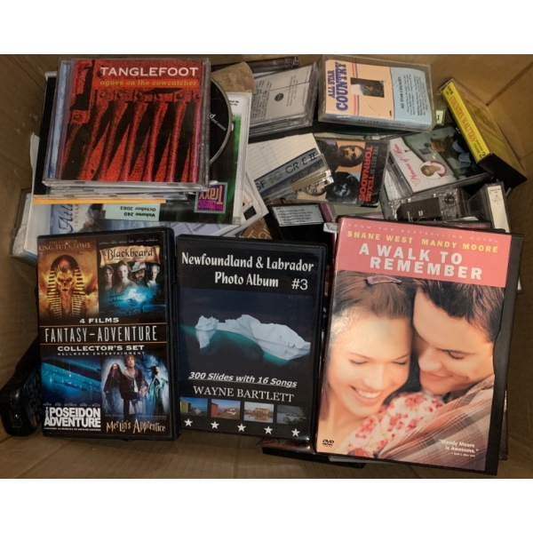 CD/Cassette/DVD Collection 