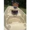 Image 4 :  Sundolphin, 12 foot hard plastic boat with trailer seats, lifejackets motor and gas can.
Johnson se
